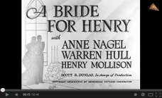 A Bride for Henry (1937)