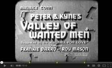 Valley of Wanted Men (1935)