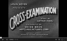 Cross-Examination (1932)