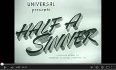 Half a Sinner (1940)